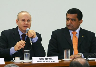 Min. Guido Mantega e Dep. Edmilson Valentim