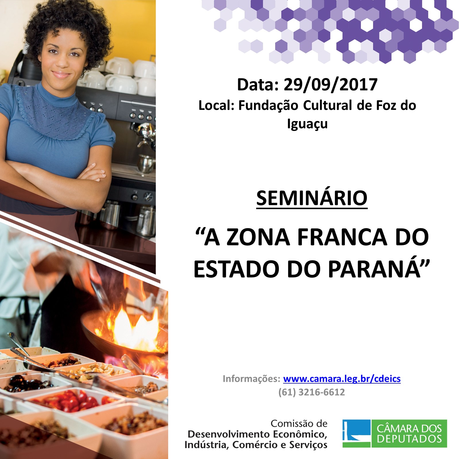  A Zona Franca do Estado do Paraná será matéria de seminário da Comissão