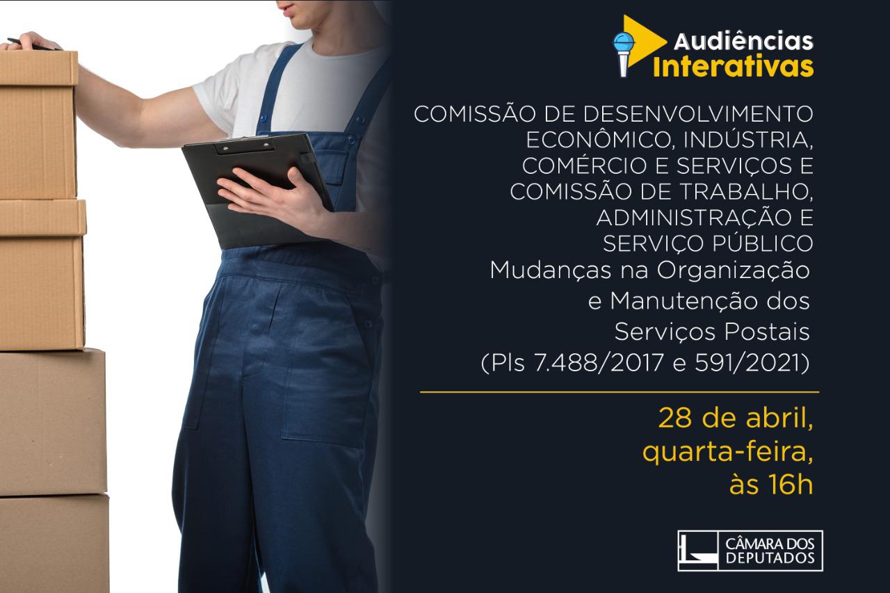 Comissões debatem propostas de mudanças na organização e manutenção dos Correios