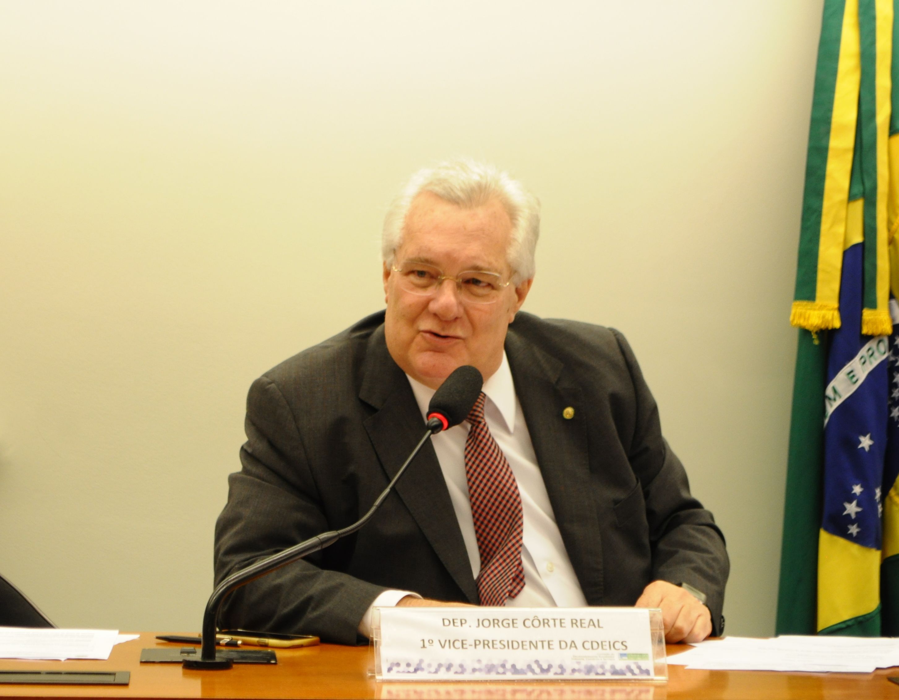 Deputado Jorge Côrte Real foi eleito Primeiro Vice-Presidente da CDEICS