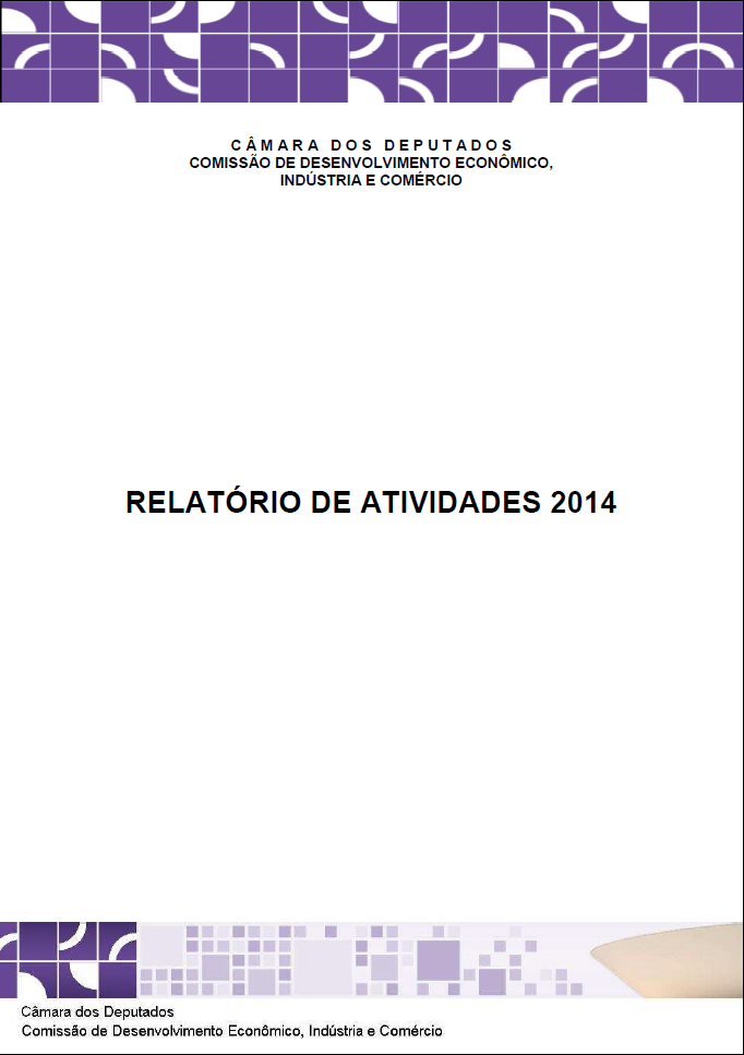 Está no ar o Relatório de Atividades 2014 da CDEIC