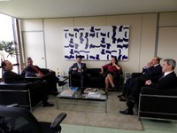 Presidente do TCU solicita a Agnolin participação em audiências da CDEIC 