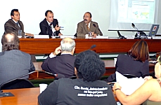 Comissão de Direitos Humanos durante audiência sobre crimes na internet. Foto: J. Batista