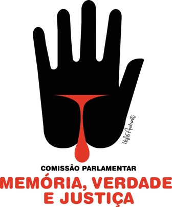 Logotipo da Comissão Parlamentar Memória, Verdade e Justiça.