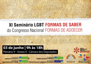 11º Seminário Nacional LGBT traz ao Congresso temas que preocupam a comunidade