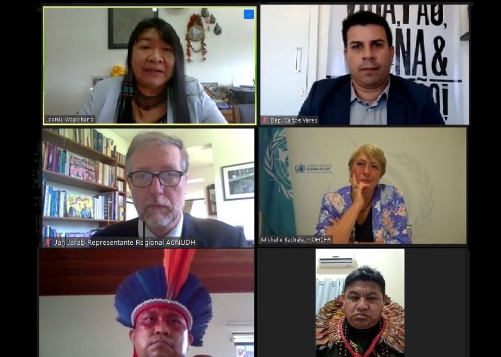 Audiência com Alto Comissariado da ONU para Direitos Humanos aborda o garimpo na Terra Indígena Yanomami