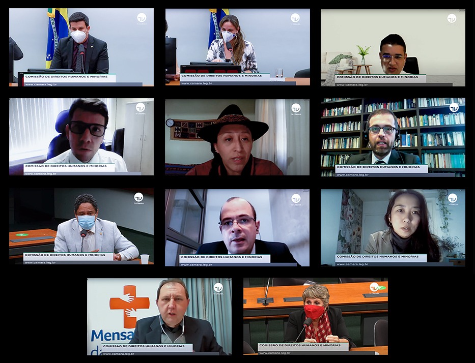 Audiência pública reforça a importância da regularização migratória durante a pandemia da Covid-19