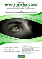 Câmara debate ações contra a violência e impunidade no campo 