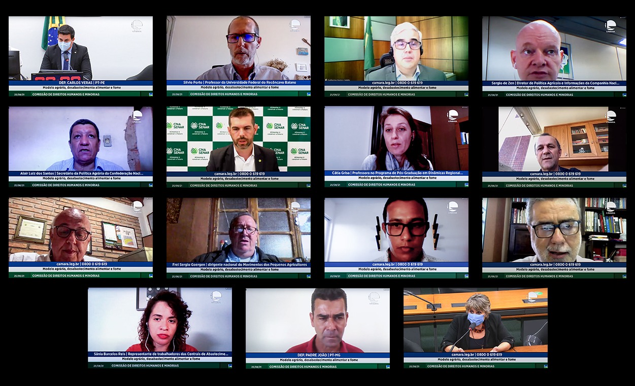 CDHM debate modelo agrário, desabastecimento alimentar e fome
