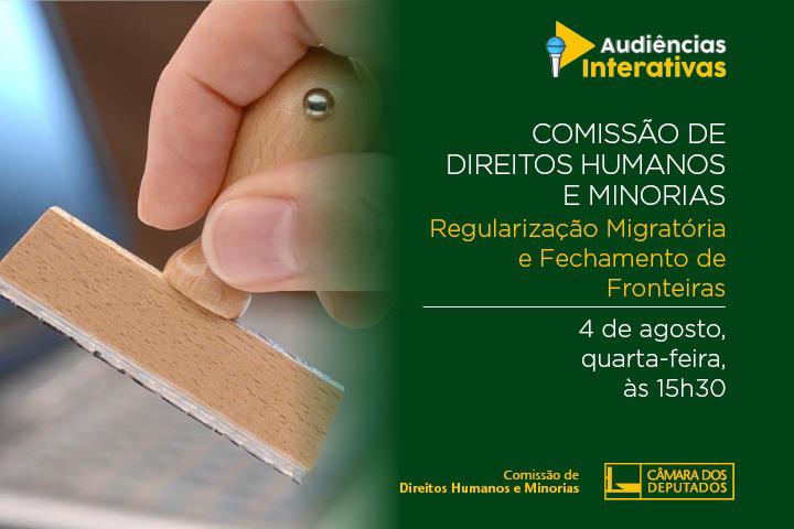 CDHM debaterá regularização migratória e fechamento de fronteiras