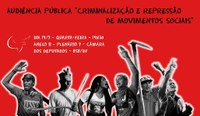 CDHM ouve vítimas de repressão policial em manifestações e promove audiência para debater a criminalização de movimentos sociais