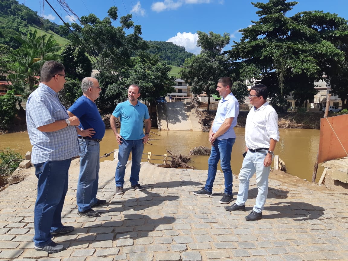 CDHM pede a 3 estados informações sobre ações que evitem novas tragédias provocadas por temporais; presidente do colegiado visita cidades atingidas no Espírito Santo