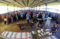 CDHM pede apoio da justiça para resolver impasse em acampamento de agricultores no Paraná