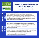 CDHM vai a Alagoas debater situação da população de rua, violência contra LGBTs e doenças raras