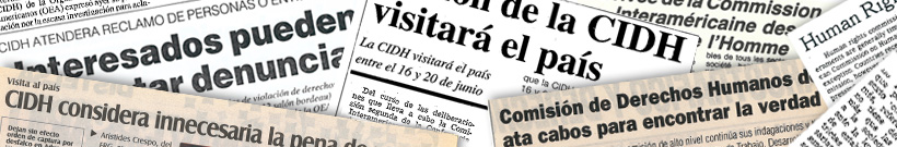 Comissão Interamericana de Direitos Humanos - CIDH visita o Brasil
