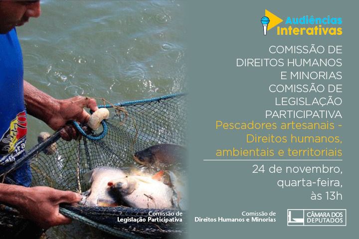 Comissões debaterão situação dos pescadores artesanais  