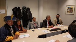 Deputados da CDHM estão no Parlamento Europeu denunciando violações de Direitos Humanos de indígenas no Brasil