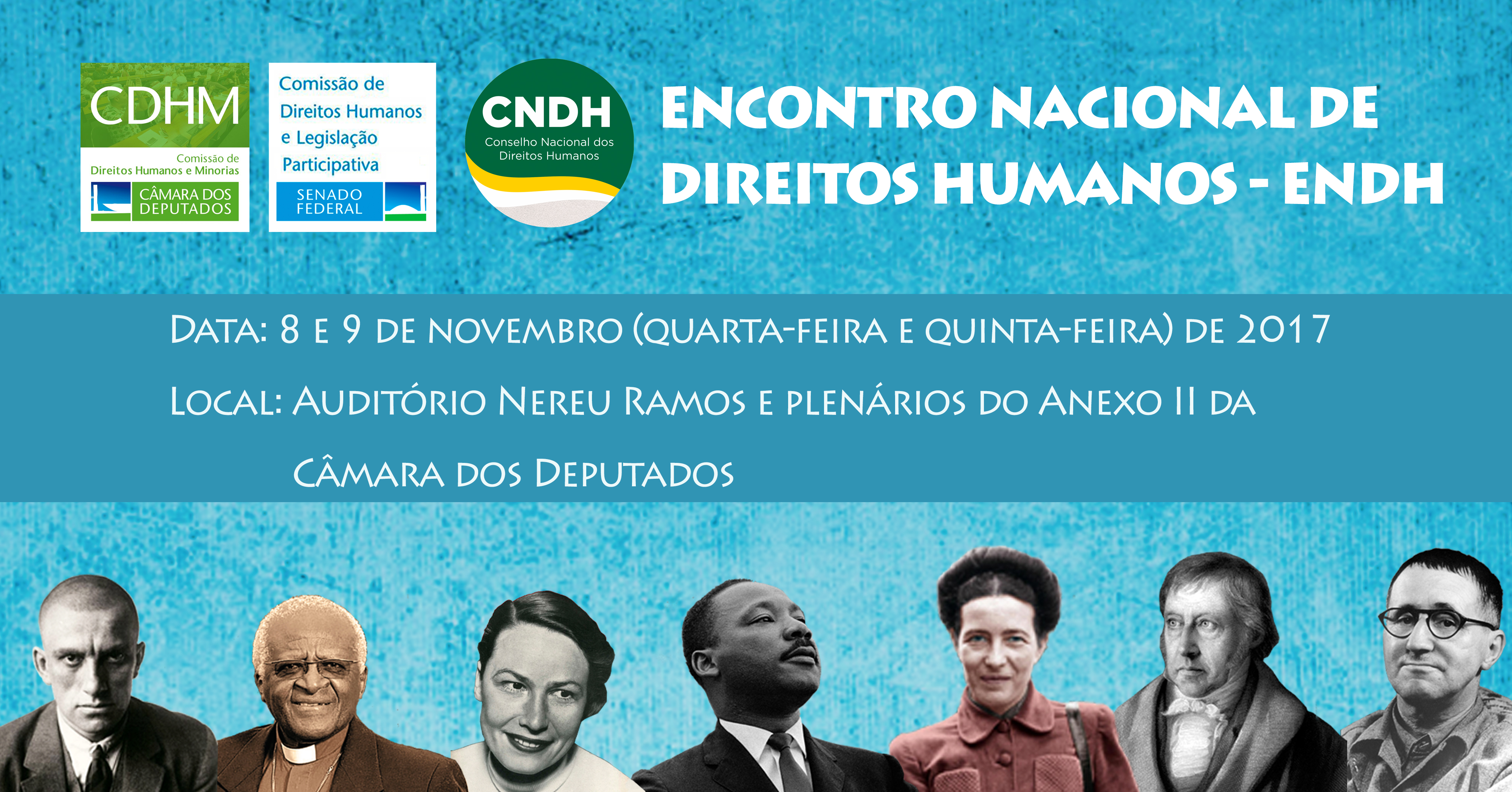 Encontro Nacional de Direitos Humanos - Construir juntos uma agenda democrática para os direitos humanos