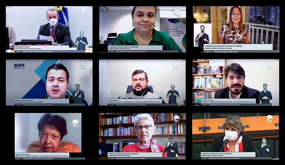 Evolução dos direitos das pessoas com deficiência é examinada pelo Observatório Parlamentar da RPU