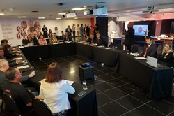 Familiares de vítimas da boate Kiss são ouvidos no Observatório Nacional de Desastres