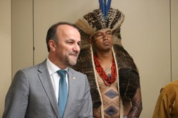 Governo capixaba informa ao presidente da CDHM medidas adotadas no caso de atendimento precário à indígena
