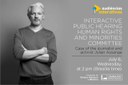 Human Rights and Minorities Committee promotes public hearing on Julian Assange case