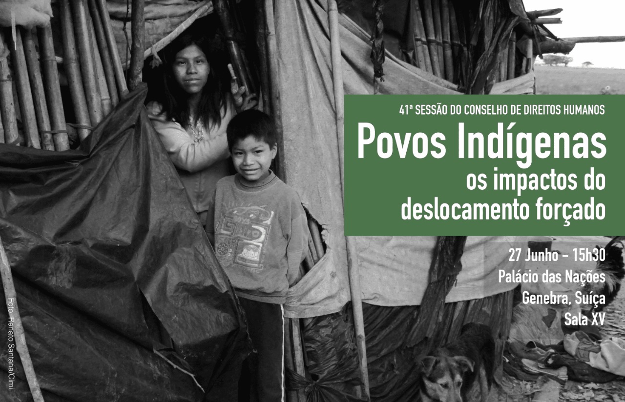 Indígenas brasileiros apresentam na ONU os problemas causados pelos deslocamentos forçados; CDHM acompanha as demandas 