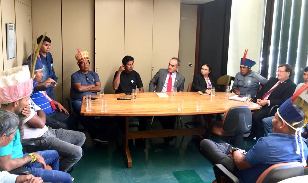 Indígenas buscam apoio para discutir futuro da Funai e atendimento à saúde