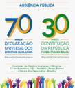 Leonardo Boff, ex-ministros e sociedade civil fazem evento sobre os 70 anos da Declaração Universal dos Direitos Humanos e os 30 anos da Constituição Federal