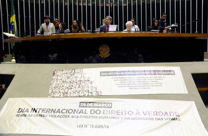 Marielle Franco e Anderson Gomes são homenageados em sessão solene pelo Dia Internacional do Direito à Verdade*