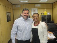 Ministra e presidente da CDHM definem cooperação para garantir conquistas sociais