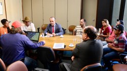 Movimento Terra, Trabalho e Liberdade pede apoio da CDHM na legalização de assentamento