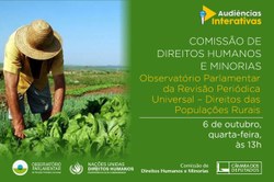 Observatório Parlamentar da RPU examinará direitos das populações rurais 