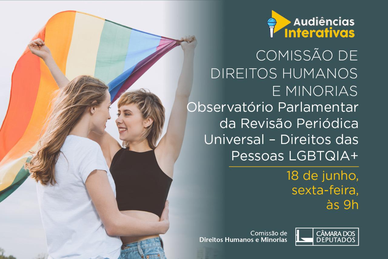 Observatório Parlamentar examinará evolução dos direitos das pessoas LGBTQIA+