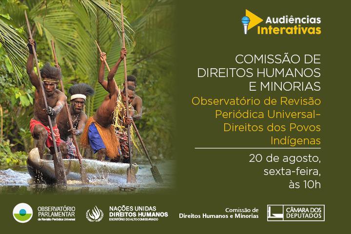 Observatório Parlamentar examinará evolução dos Direitos dos Povos Indígenas