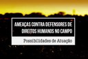 PFDC lança cartilha sobre como agir em casos de violência contra defensores de direitos humanos