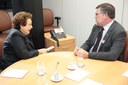 Plano de trabalho da CDHM é entregue à ministra Eleonora