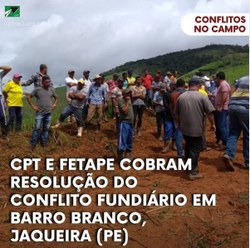 Presidência da CDHM aciona vários órgãos para apurar denúncias de violência contra posseiros da Comunidade Barro Branco