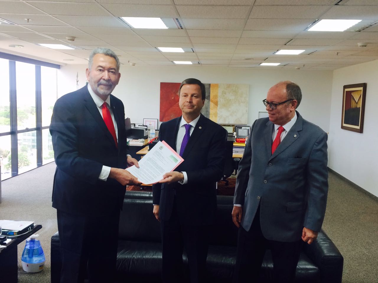 Presidente da CDHM reúne com presidente da OAB para discutir riscos ao estado democrático de direito no Brasil