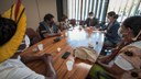 Presidente da CDHM se reúne com lideranças indígenas 