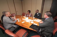 Presidente da comissão recebeu representantes da SEPPIR