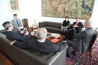 Presidentes da CDH da Câmara e do Senado participam de reunião no Itamaraty