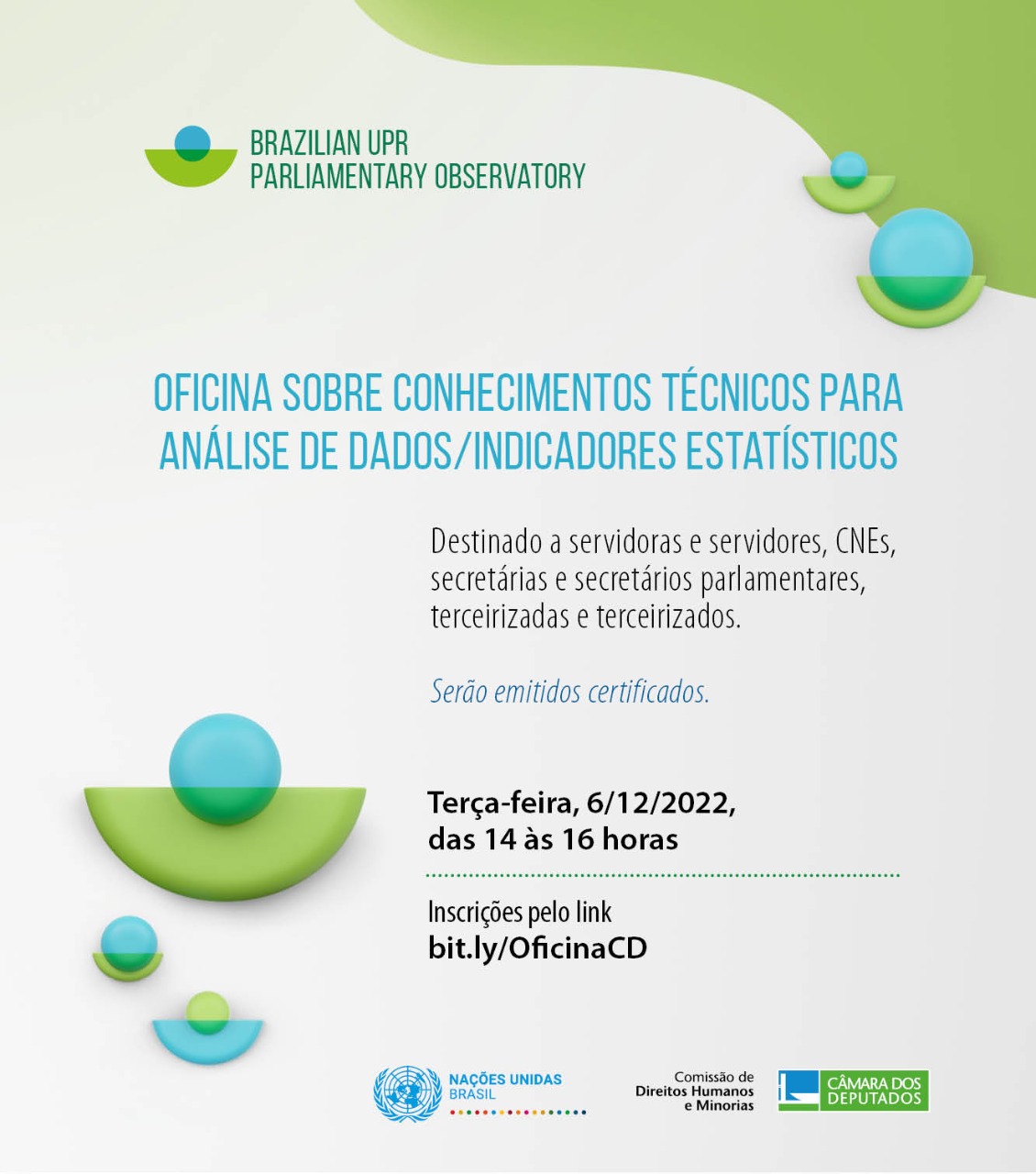 Inscreva-se: Oficina sobre análise de dados