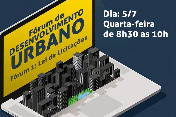 CDU promove 1º Fórum Interativo com debate sobre licitações e obras públicas