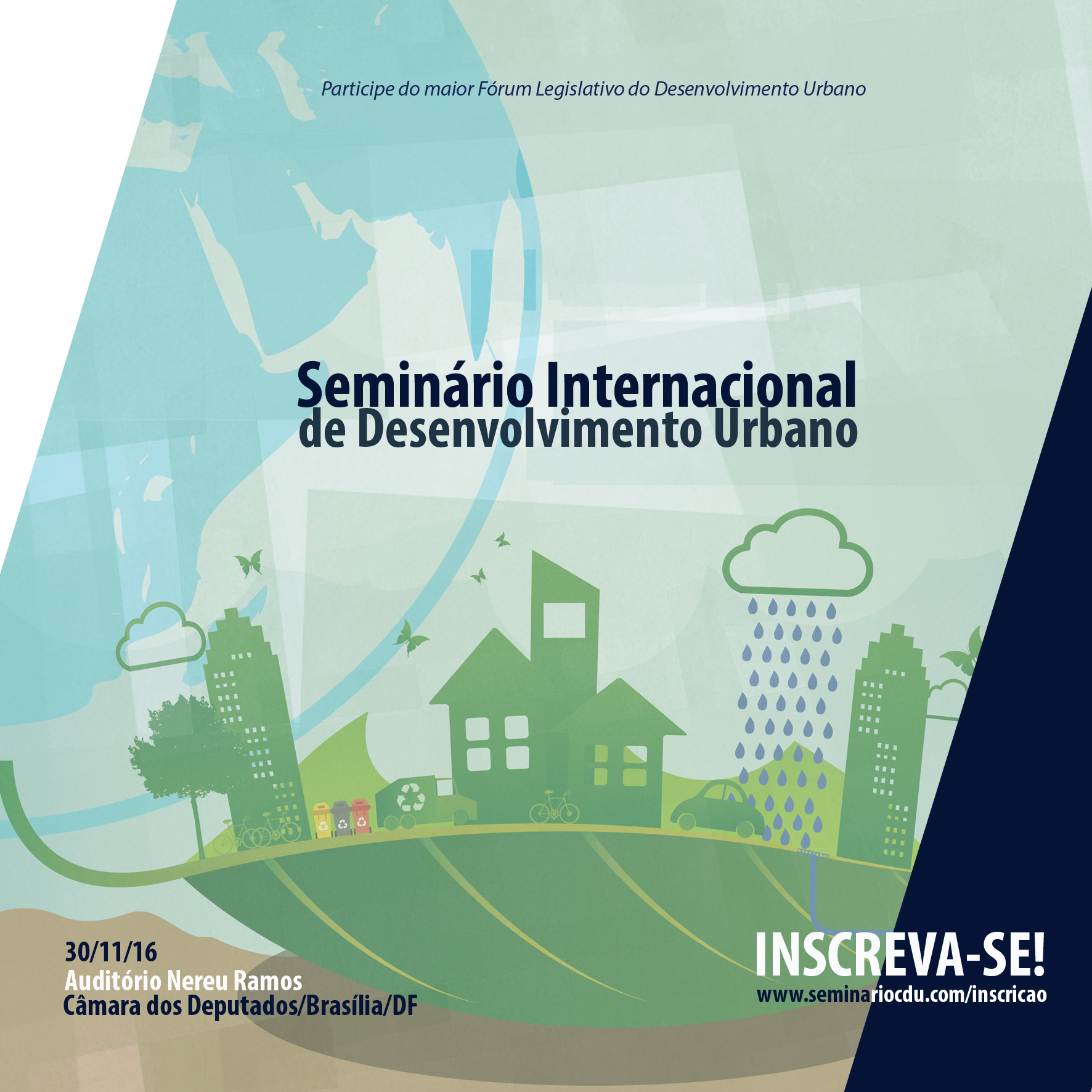 CDU realiza Seminário Internacional de Desenvolvimento Urbano nesta quarta (30)