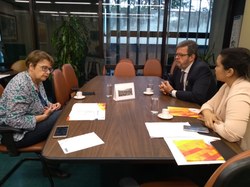 Deputada Margarida Salomão recebe integrantes da Frente Parlamentar Mista de Segurança Contra Incêndio