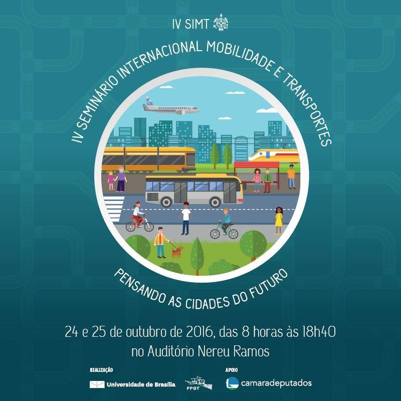 IV Seminário Internacional Mobilidade e Transportes debaterá as ‘cidades do futuro’