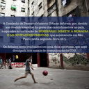 Mesa Redonda sobre moradias será reagendada para data oportuna