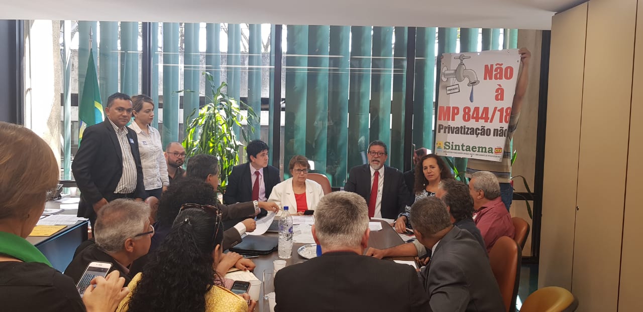 MP do Saneamento: CDU recebe entidades que atuam no setor para tratar do tema