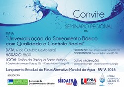 Paraná sedia debate sobre universalização do saneamento